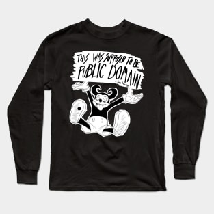 Public Domain mouse Long Sleeve T-Shirt